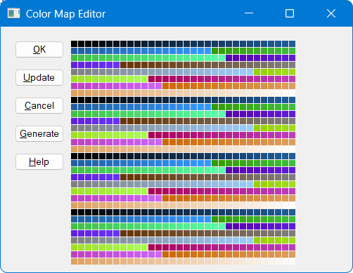 Color Map Editor
